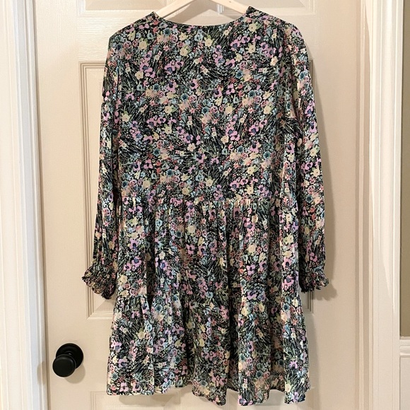 Zara - Floral Print Dress - Picture 3 of 5